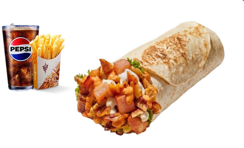 Riyadh, Food, Rahieh Smoked Shawarma Biggest Chicken Wrap | Shawarmer