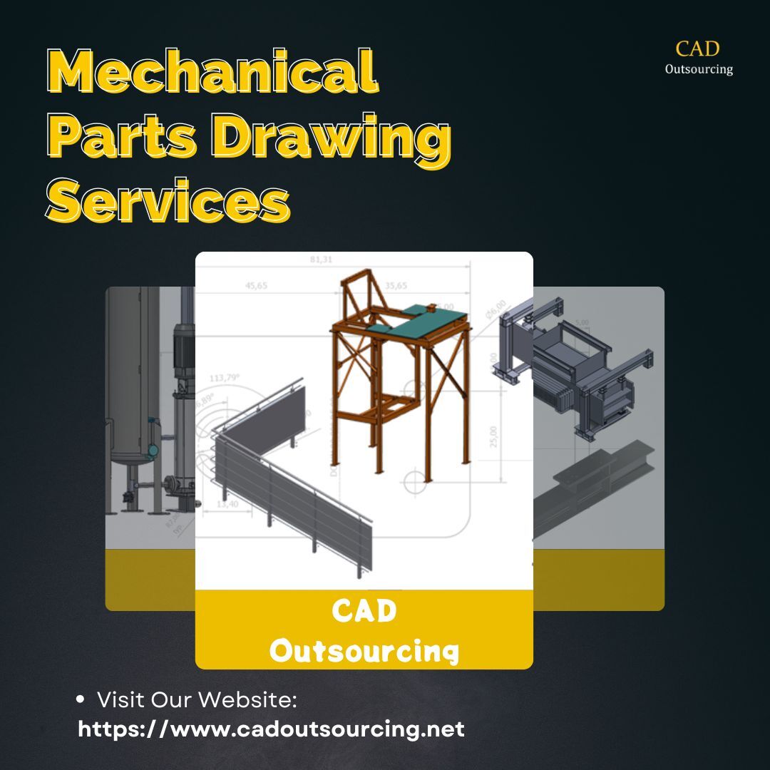 Manchester, Construction, Expert Mechanical Parts Drawing Services For Manufacturing And Fabrication