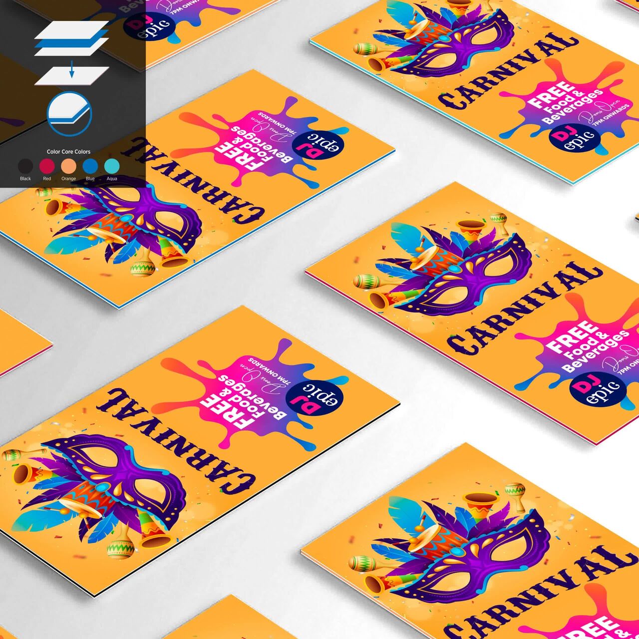 Los Angeles, Printing, Order Ultra Thick Invitation Cards From PrintMagic