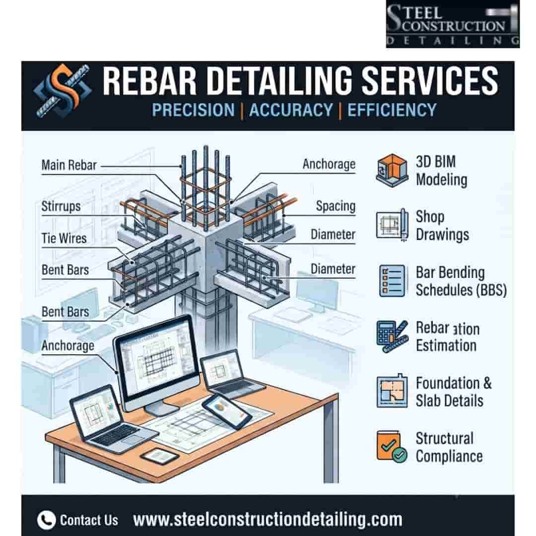 Los Angeles, Construction, Get Cost-Effective Rebar Detailing Services In Los Angeles.