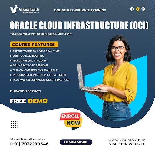 Hyderabad, Lessons Offered, OCI Course | Oracle Cloud Infrastructure Online Training