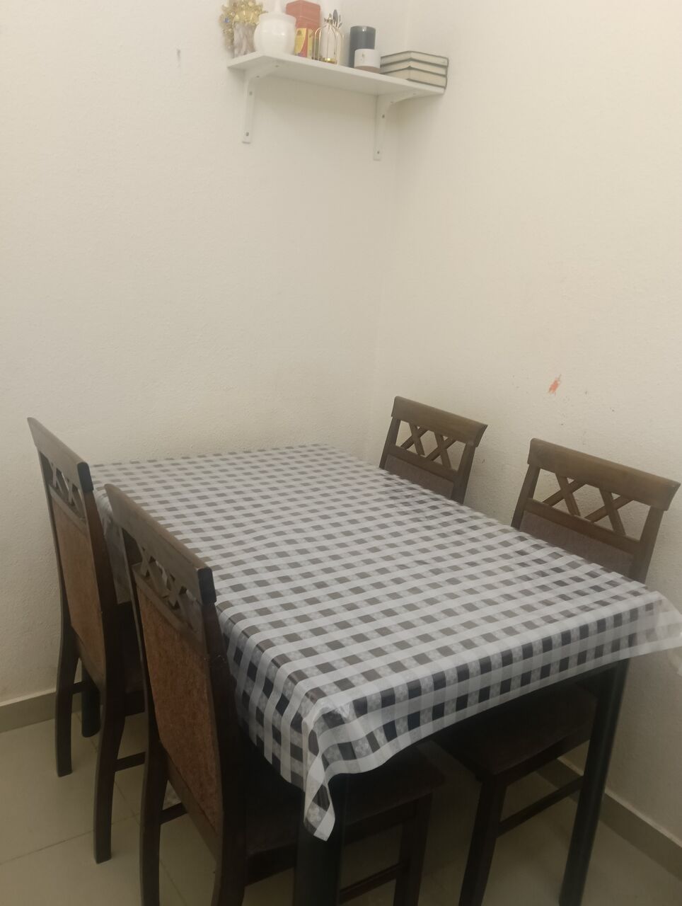 Khobar, Furniture, SAR 180,  DINNING TABLE WITH 4 CHAIRS