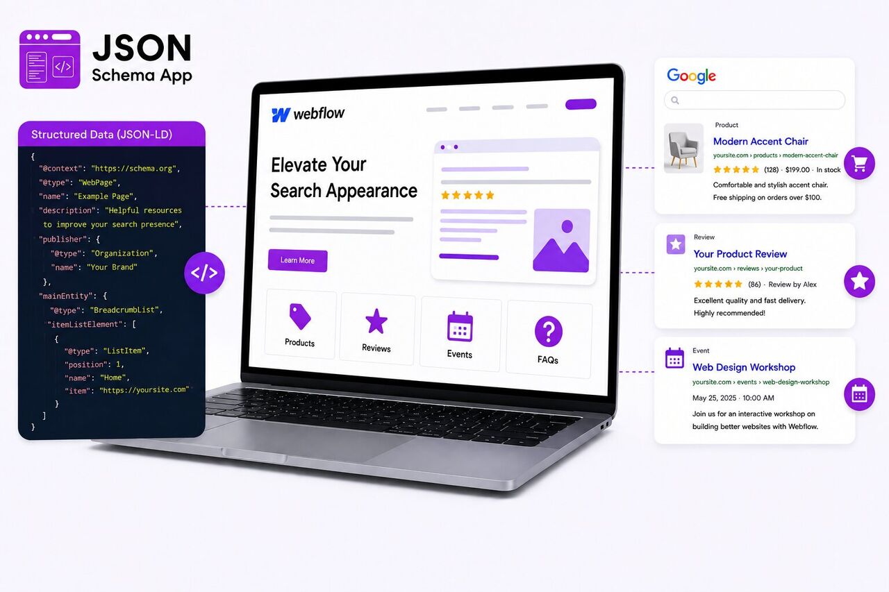 New Delhi, Technical, Strengthen Search Presence With Webflow Rich Results