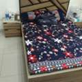 BHD 125,  Bed Room Set, Queen Size Bed, 2 Side Tables, 4 Door Cupboard And Dressing