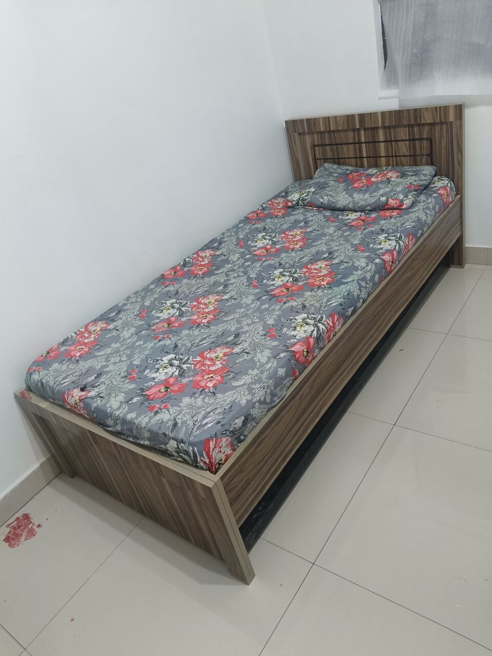 Zinj, Furniture, BHD 35,  Single Bed With Mattress, Delivery Available