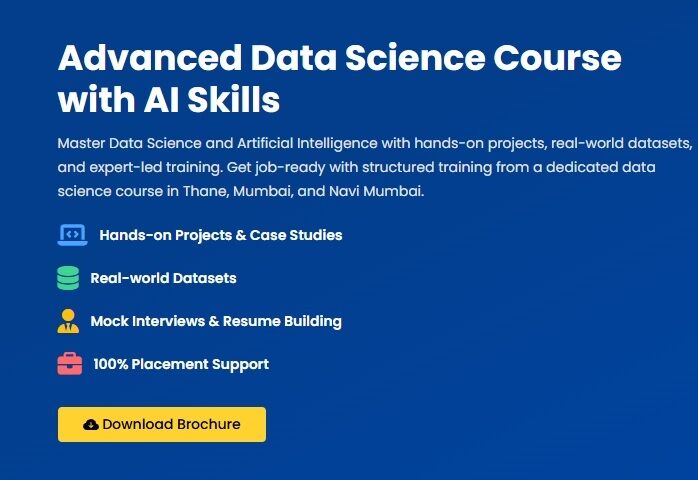 Thane, Education, Top Data Science Course With Placement Support | 30+ Tools