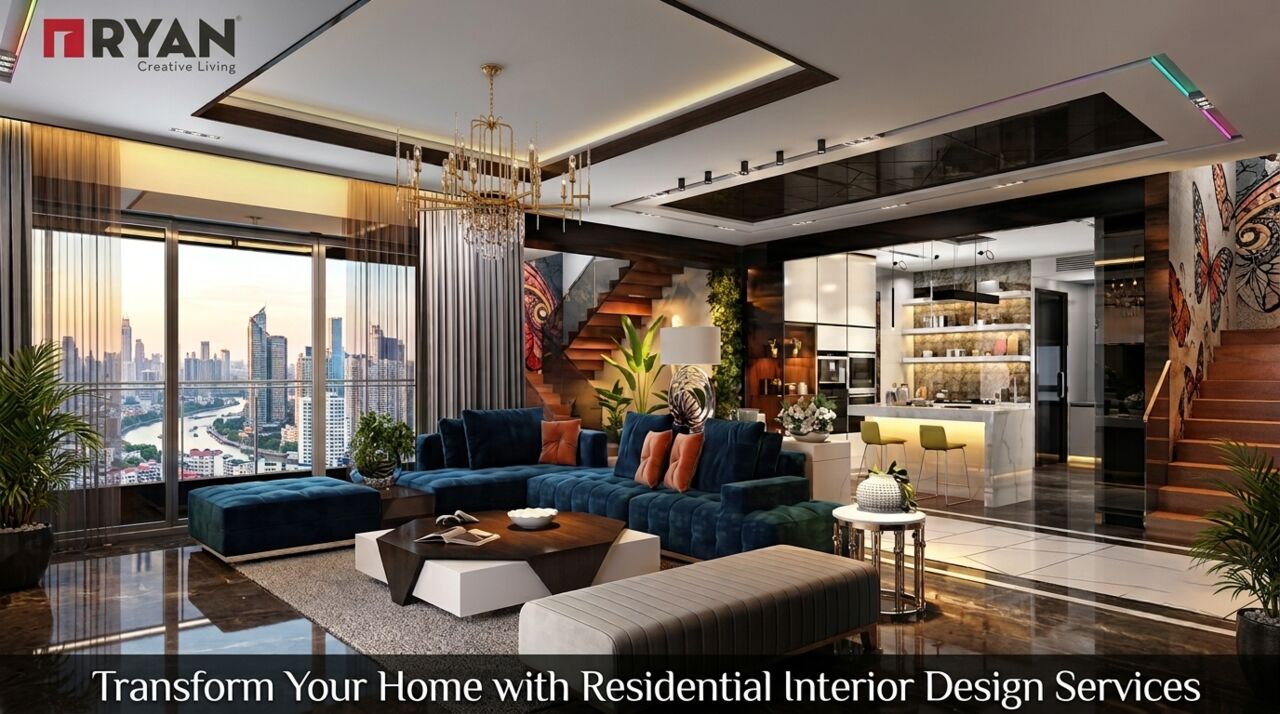 New Delhi, Interior Design, Transform Your Home With Residential Interior Design Services