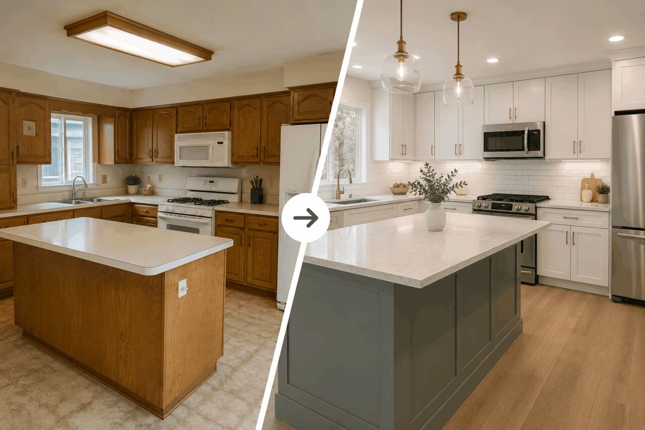 San Francisco, Interior Design, Guessing On A Flip Budget? See The Options Before You Spend A Dollar.
