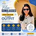 Blue Sunglasses To Add Colour To Your Outfit