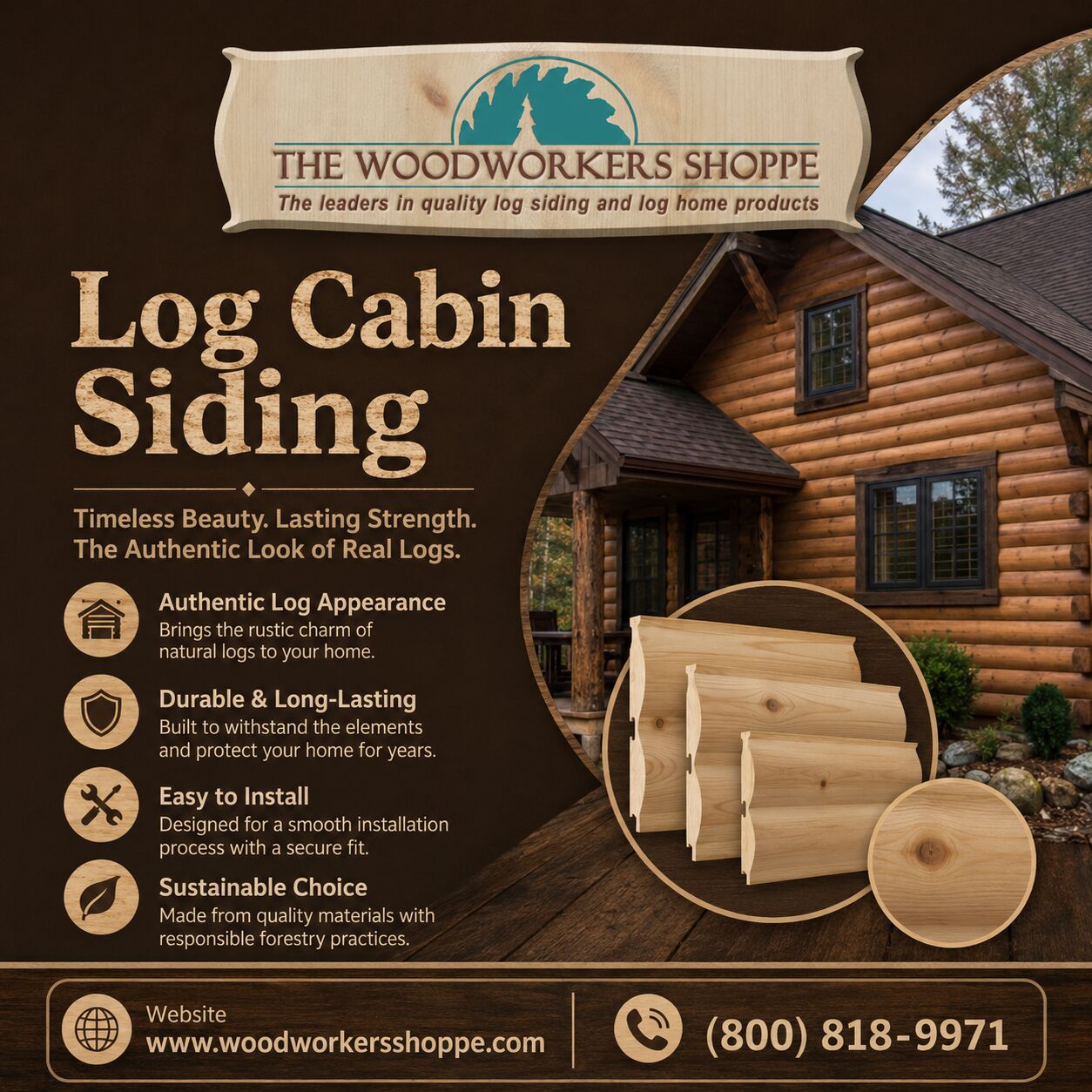 New York, Business, Why Choose Log Cabin Siding For A Classic Rustic Home Look?