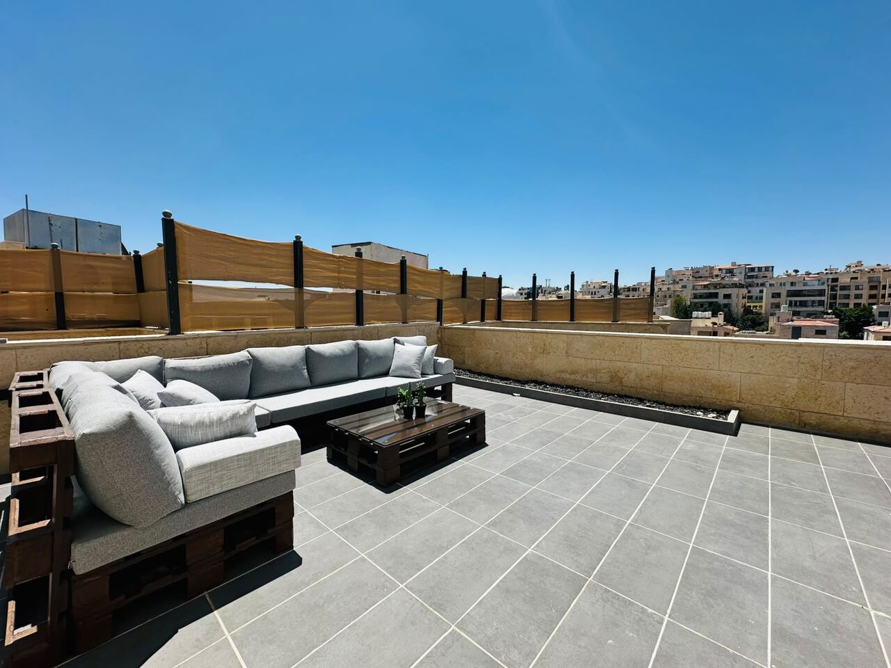 Abdoun, Apartments, Flats, Houses & Villas, JOD 14000/year,  Furnished,  1 BR,  100 Sq. Meter,  Rooftop Apartment For Rent In Abdoun