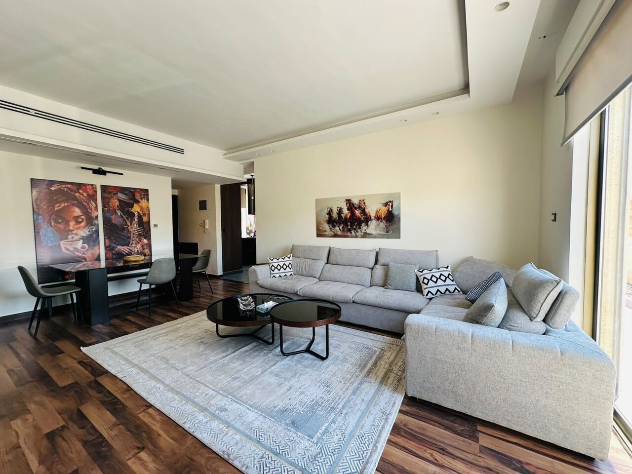 Abdoun, Apartments, Flats, Houses & Villas, JOD 14000/year,  Furnished,  1 BR,  100 Sq. Meter,  Rooftop Apartment For Rent In Abdoun