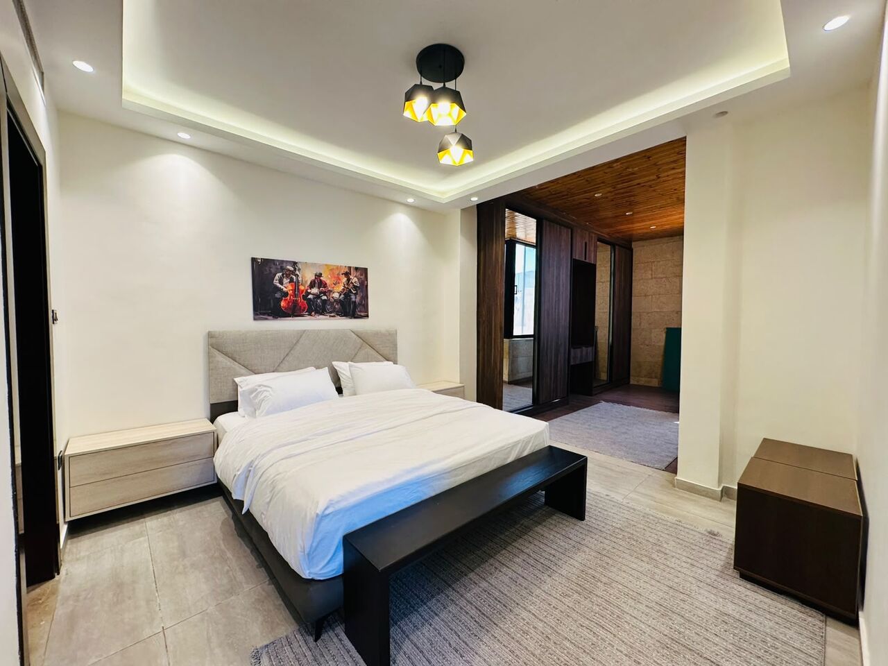 Abdoun, Apartments, Flats, Houses & Villas, JOD 14000/year,  Furnished,  1 BR,  100 Sq. Meter,  Rooftop Apartment For Rent In Abdoun