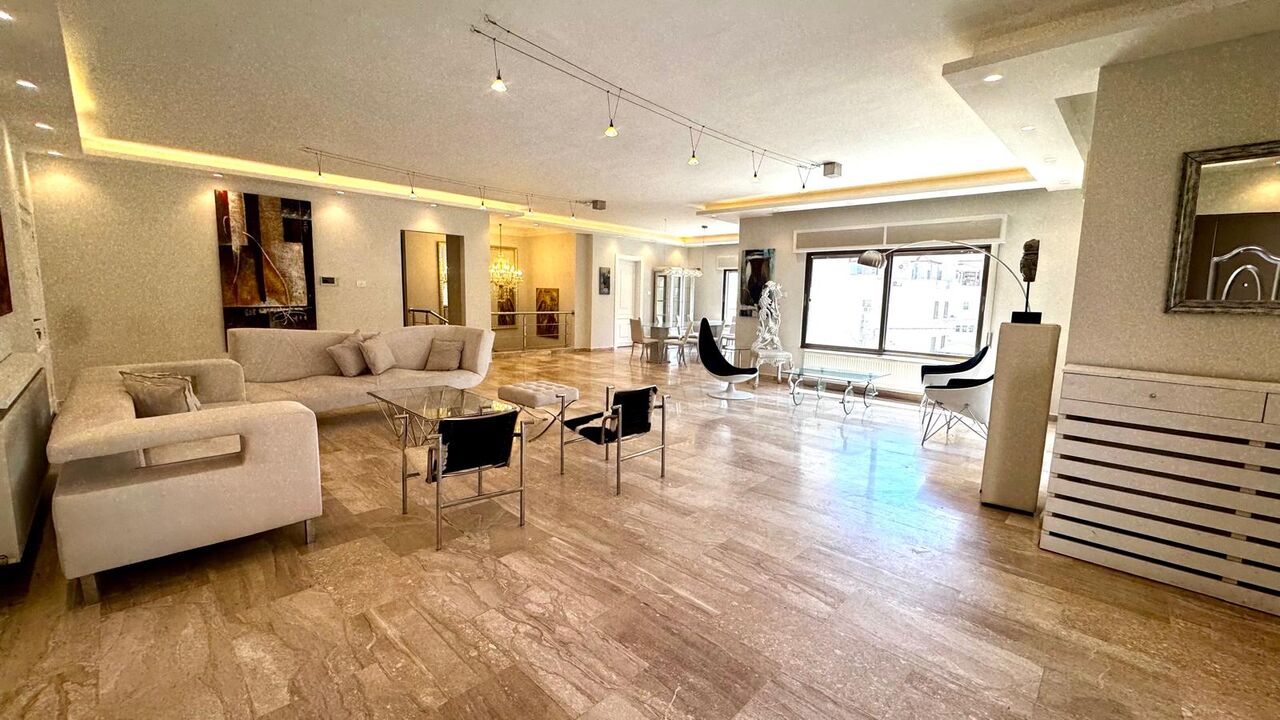 Abdoun, Apartments, Flats, Houses & Villas, JOD 20000/year,  Furnished,  4 BR,  350 Sq. Meter,  Duplex Apartment For Rent In Abdoun