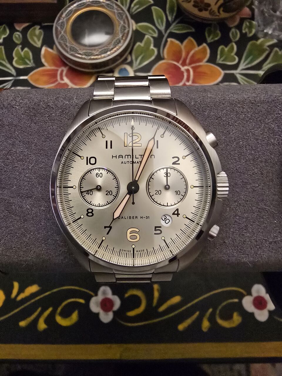 Riyadh, Watches, SAR 3000,  Hamilton Khaki Pilot Pioneer Auto Chrono