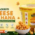 Snackriti Cheese Makhana &ndash; Crunchy & Cheesy Flavoured Fox Nuts