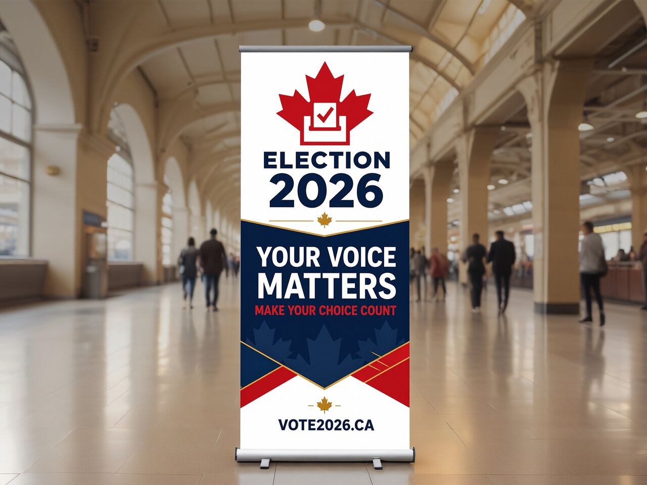 Mississauga, Printing, Campaign Pull Up Banners Ontario | Election Signs KWC & GTA
