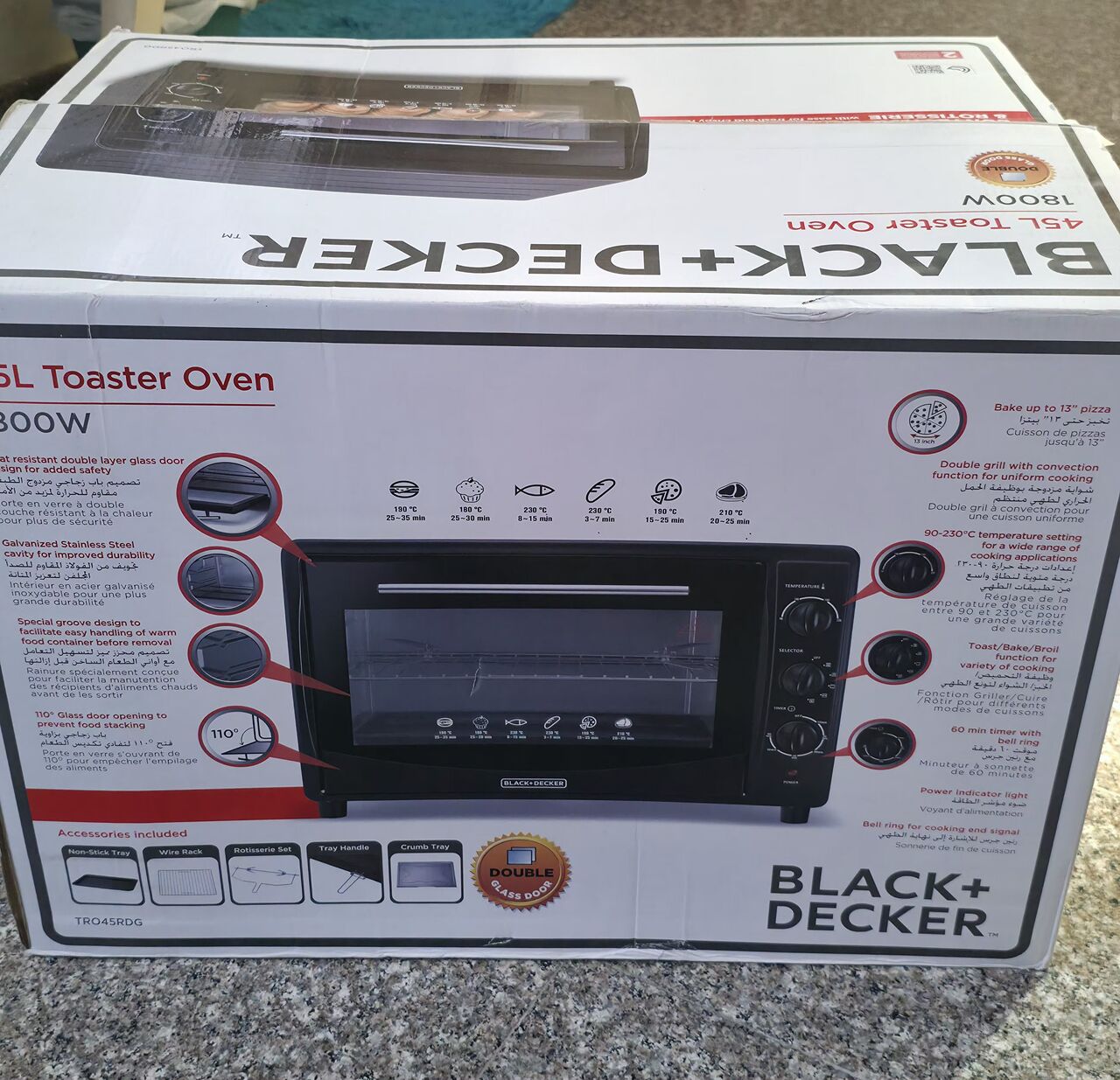 Manama, Household Items, BHD 39,  Black+ Decker Oven For Slae