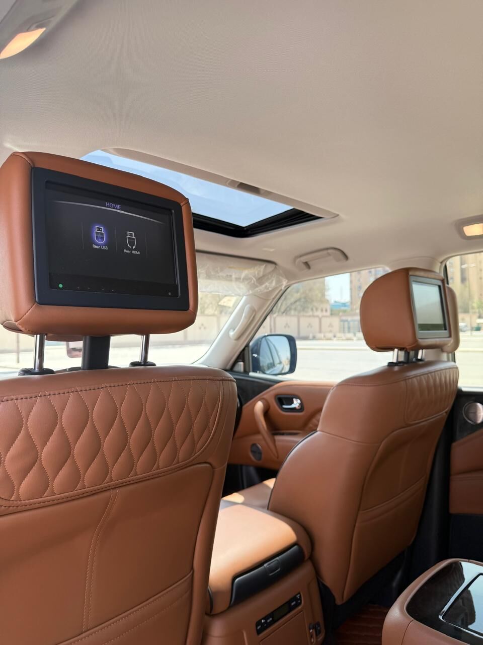 Al Murabba, Vehicles, Cars & Trucks , SAR 195000,  Infiniti QX80 Sensory - 2021,  2021,  Automatic,  46000 KM,  Infiniti QX80 Sensory (Top Of The Range) 5.6L V8  Model - UNDER Warranty & Srvc Pkg