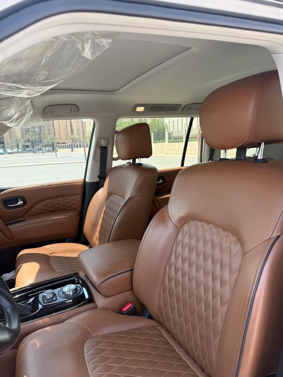 Al Murabba, Vehicles, Cars & Trucks , SAR 195000,  Infiniti QX80 Sensory - 2021,  2021,  Automatic,  46000 KM,  Infiniti QX80 Sensory (Top Of The Range) 5.6L V8  Model - UNDER Warranty & Srvc Pkg