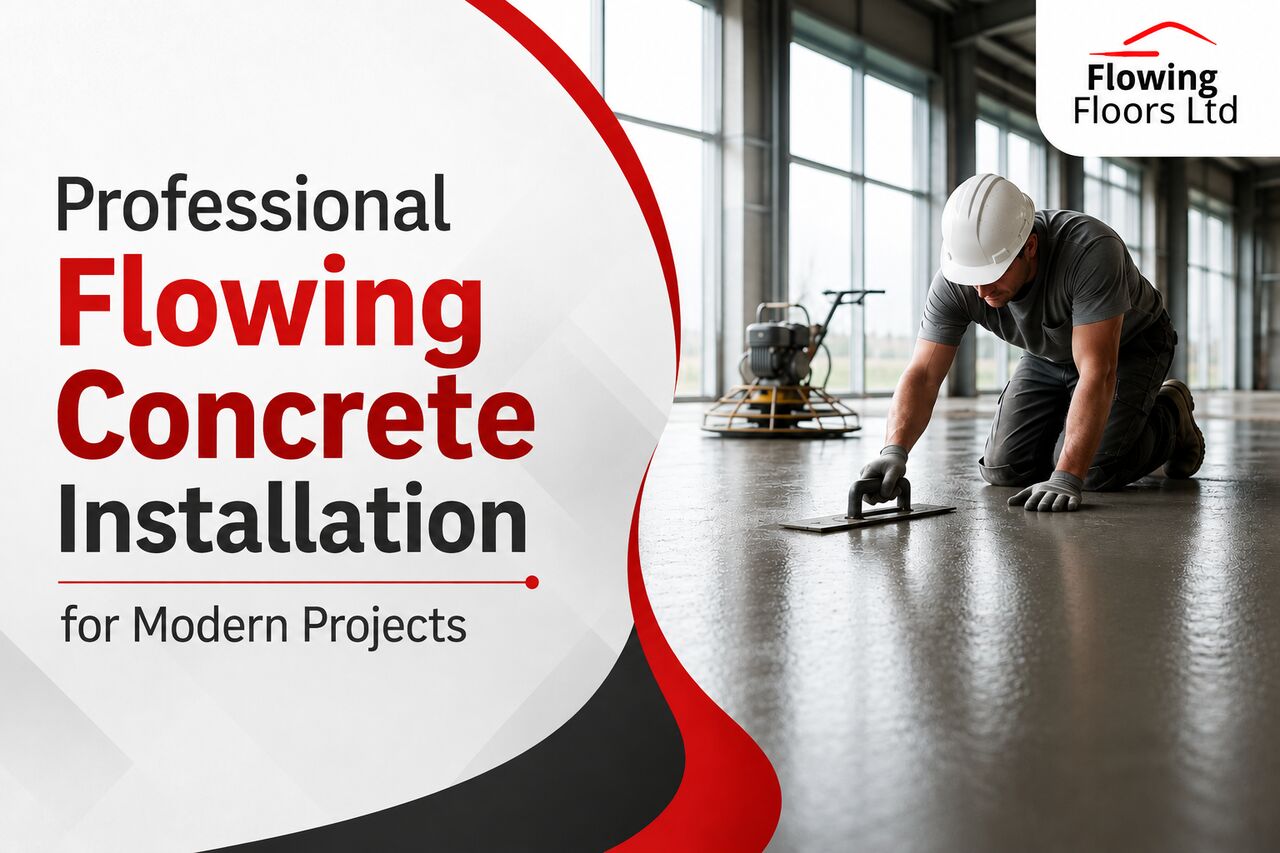 London, Construction, Professional Flowing Concrete Installation For Modern Projects