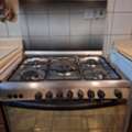 SAR 325,  Used 5xBurner Gas Cooker & Oven Size 80X55cm (Non Negotiable)
