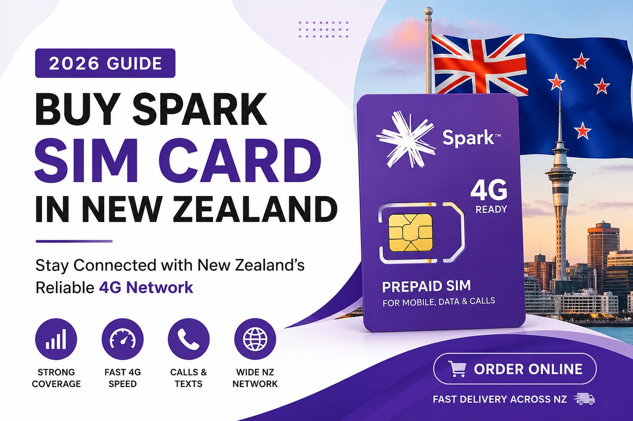 Auckland, Electronics, NZD 4,  Buy Spark SIM Card Online NZ | Spark 4G SIM Card