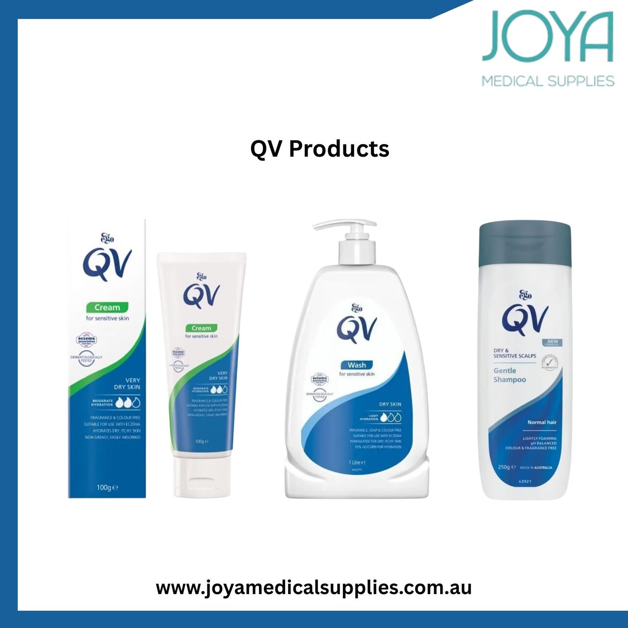 Sydney, Health & Beauty Items, Buy QV Products In Australia - Joya Medical Supplies