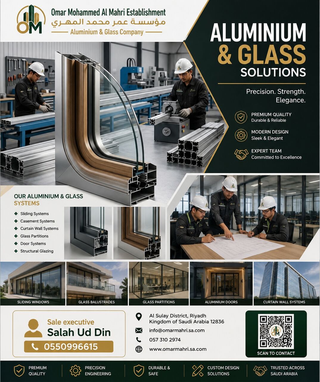 Ad Diriyah, Construction, We Are Aluminium And Glass Works Professional