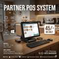 BHD 45,  PARTNER POS System Good Working Ready To Use Windows 10 Pro With Keyboard Mouse 45-BD Only