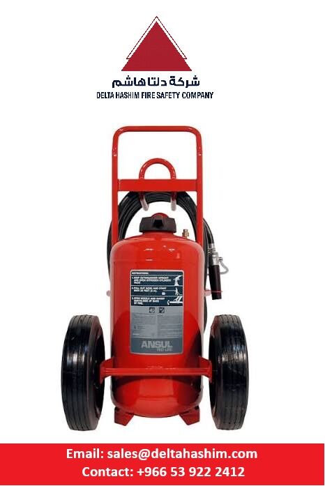 Dammam, Wholesale Products, Ansul, UL Listed, Aramco Approved, 125 LBS Wheeled Fire Extinguishers Bulk Stock Available