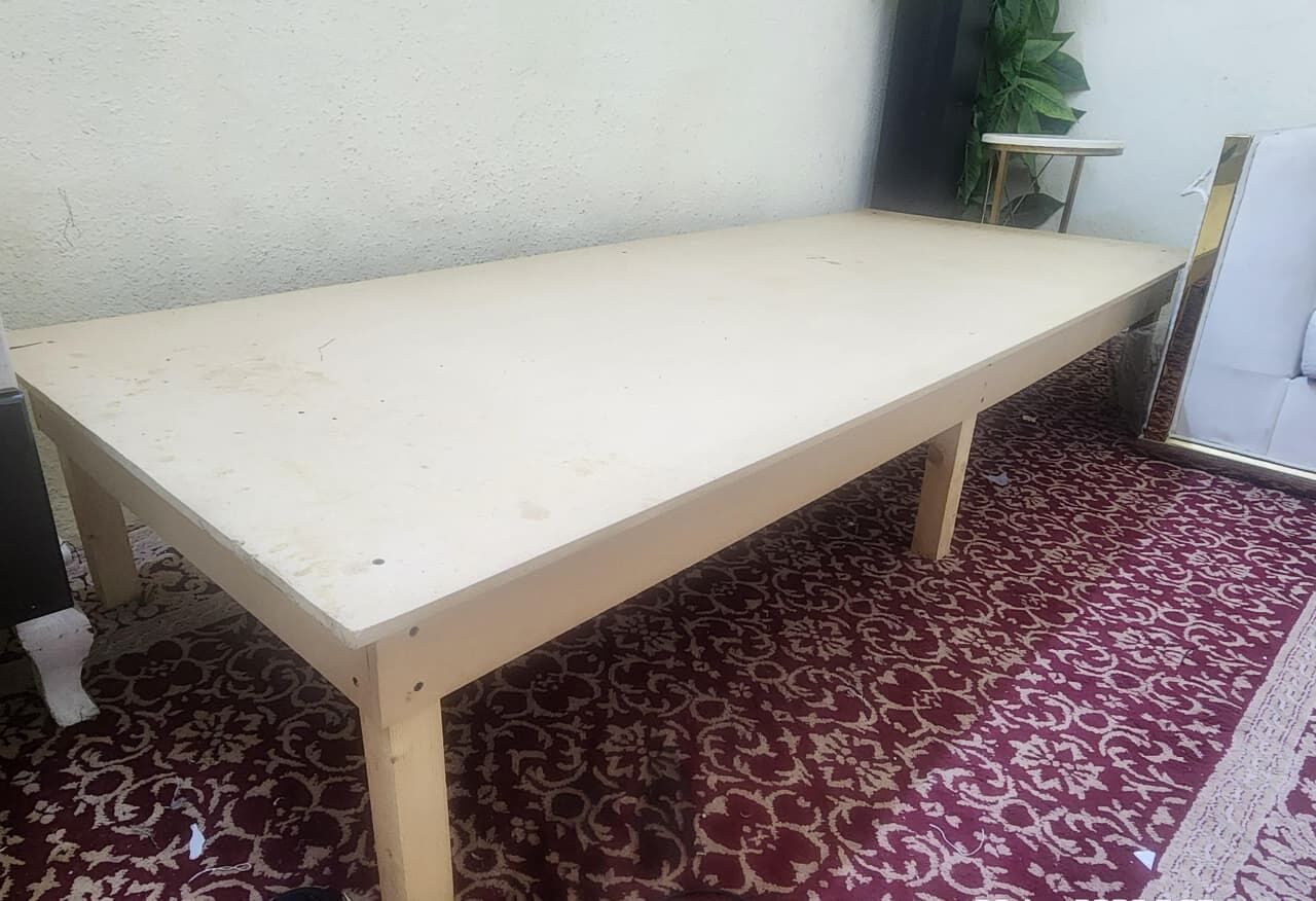 Riyadh, Household Items, SAR 450,  Wooden Bed For Sale