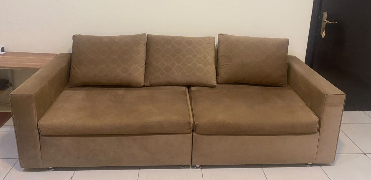 Al Malaz, Furniture, SAR 450,  Premium Sofa Set For Sale &ndash; Excellent Condition | Riyadh