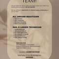 Looking For An Experienced And Talented All-around Beautician