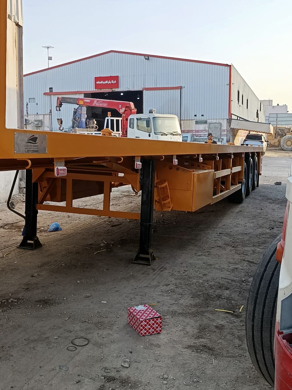 Riyadh, Heavy Equipment, SAR 65000,  3-Axle Flatbed Trailer