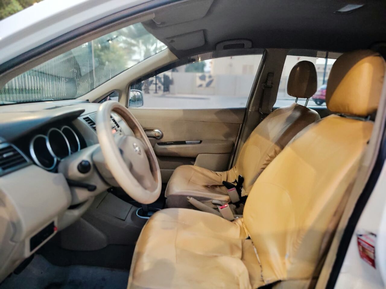 Manama, Vehicles, Cars & Trucks , BHD 1,  Nissan Tiida,  2011,  Automatic,  257000 KM,  WHITE COLOR VERY GOOD CONDITION