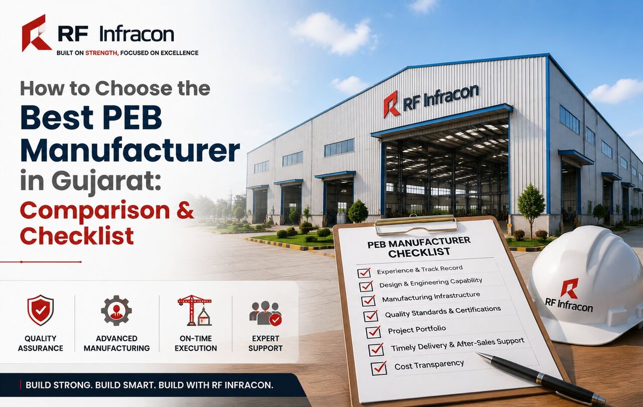 Ahmedabad, Construction, How To Choose The Best PEB Manufacturer In Gujarat: Comparison & Checklist