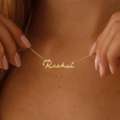 USD 20, Stainless Steel Necklace – Personalized Name Pendant