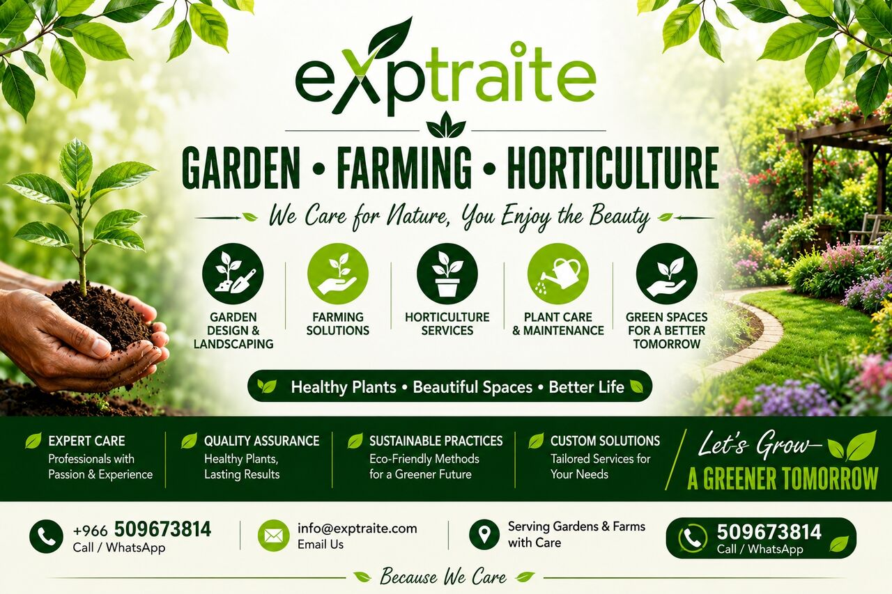 Jeddah, Job Seekers, Garden/Farming/Horticulture