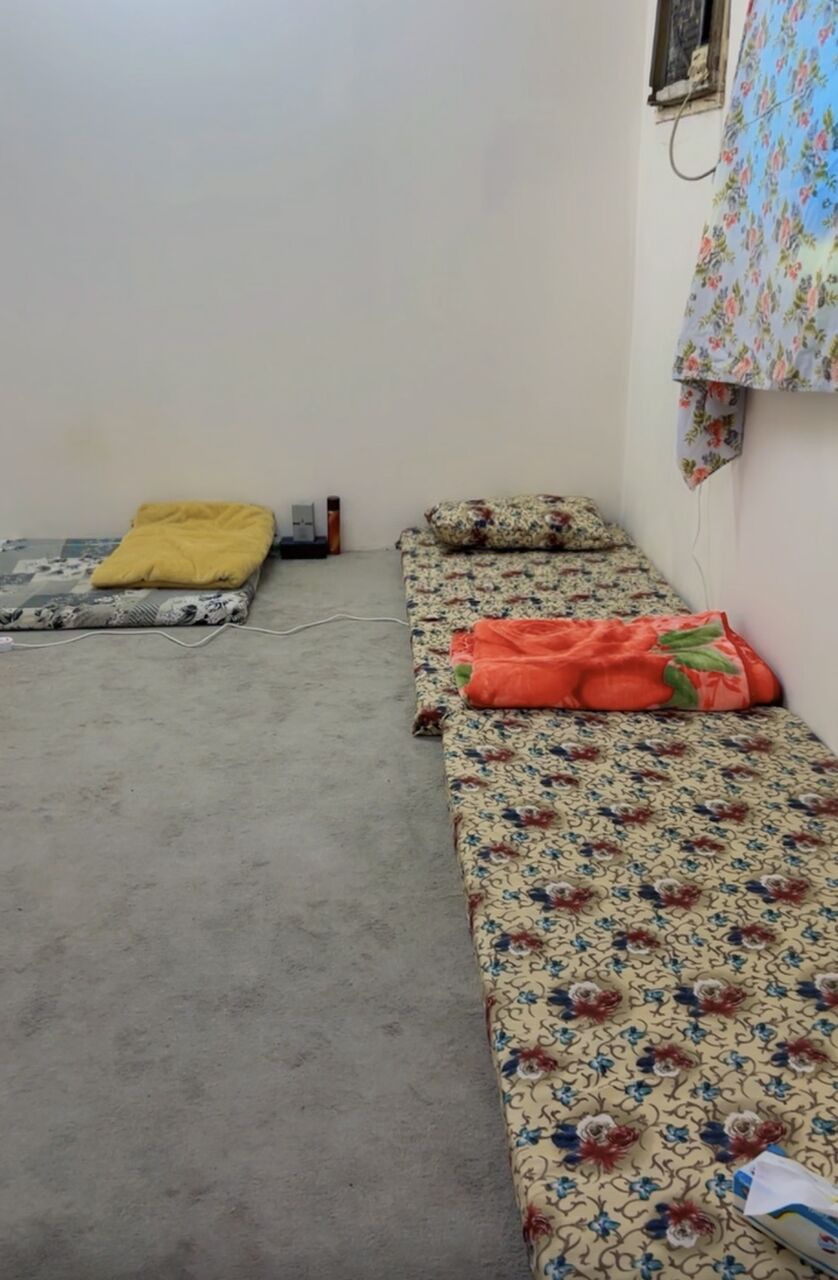 Jubail, Bedspace For Rent, SAR 350/month,  2 Bed Space Available In Fully Furnished.