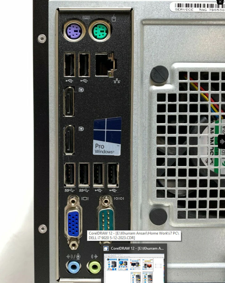 Manama, Electronics, BHD 52,  Back To School Offer DELL Core I7 4th Gen Computer (Ready Win 11 Pro) 8GB RAM + 256GB SSD