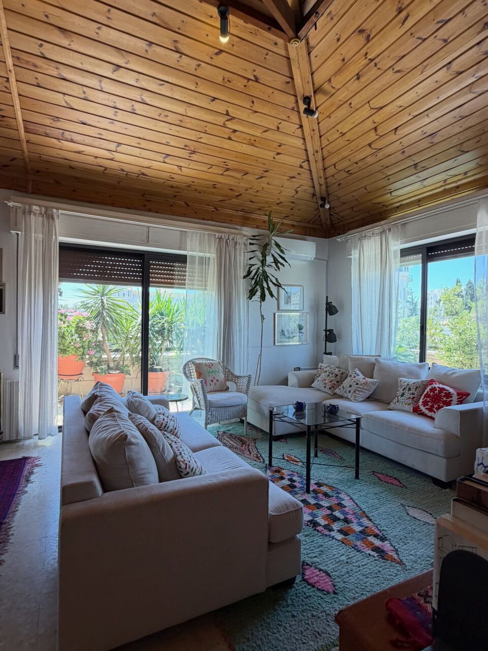 Amman, Apartments, Flats, Houses & Villas, JOD 10000/year,  Furnished,  1 BR,  Rooftop Fully Furnished 1B Apartment With Terrace In 3rd Circle 00962777688956