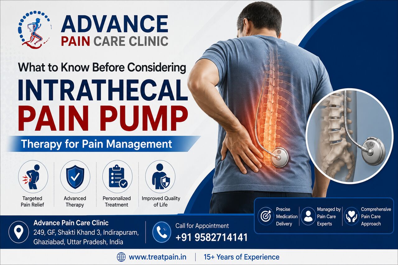 Lucknow, Elder Care, Understanding Intrathecal Pain Pump Treatment For Chronic Pain Relief