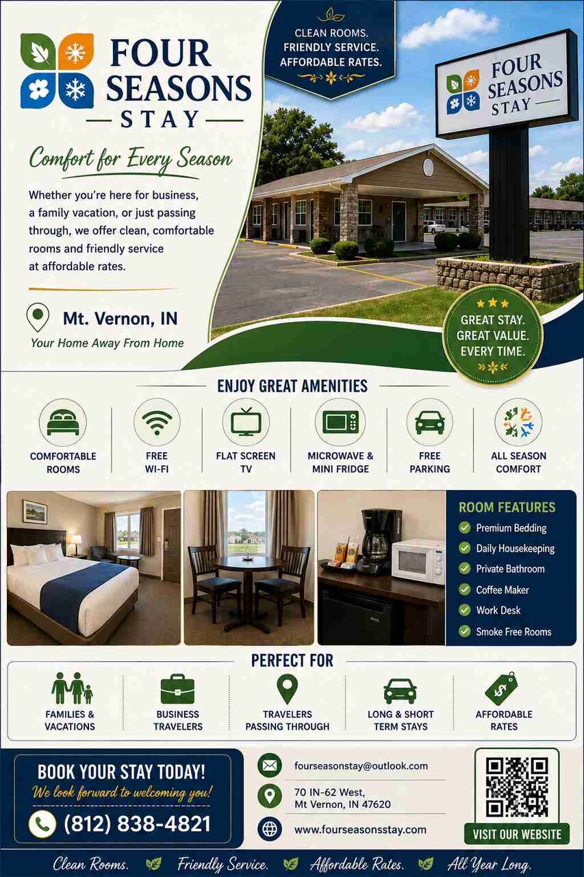 New York, Travel, Book Motel Rooms Online Mount Vernon, IN