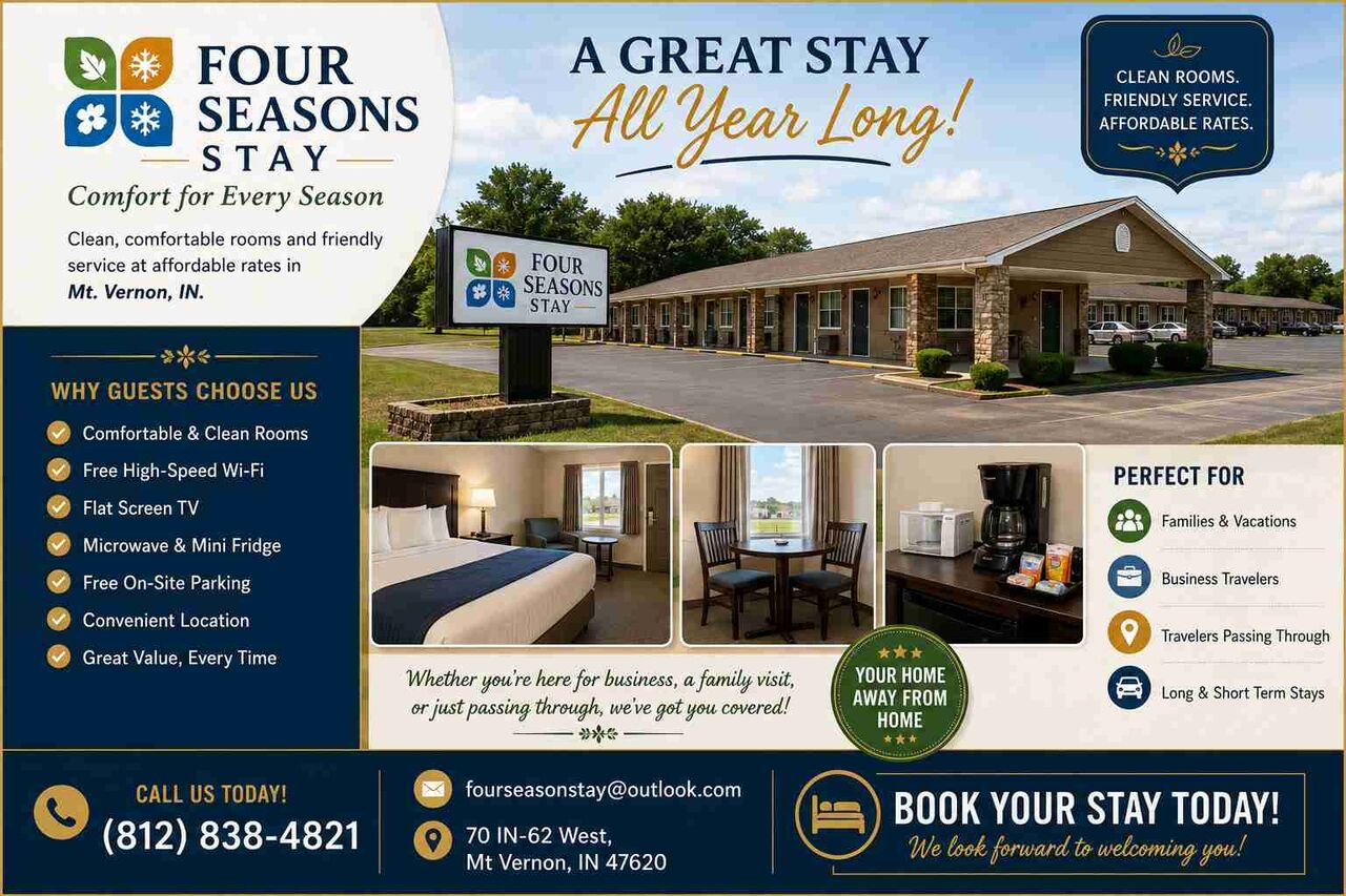 New York, Travel, Book Motel Rooms Online Mount Vernon, IN