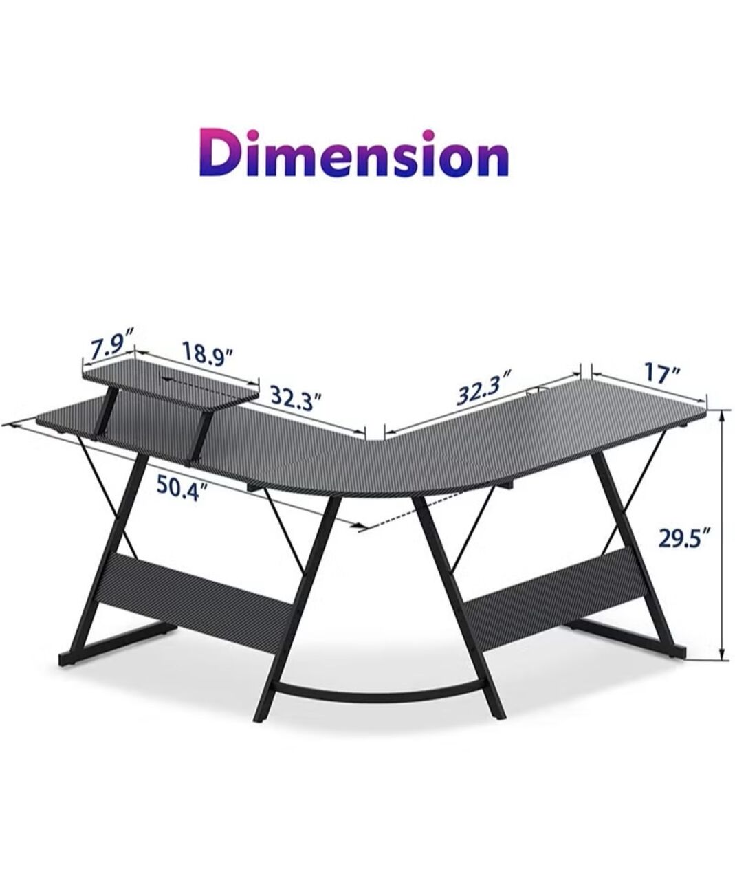 Al Andalus, Furniture, SAR 200,  Gaming Desk L Shape