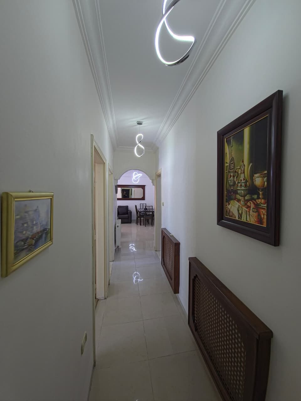 Abdoun, Apartments, Flats, Houses & Villas, JOD 500/month,  2 BR,  100 Sq. Meter,  Ground Floor Furnished Apartment With Spacious Garden