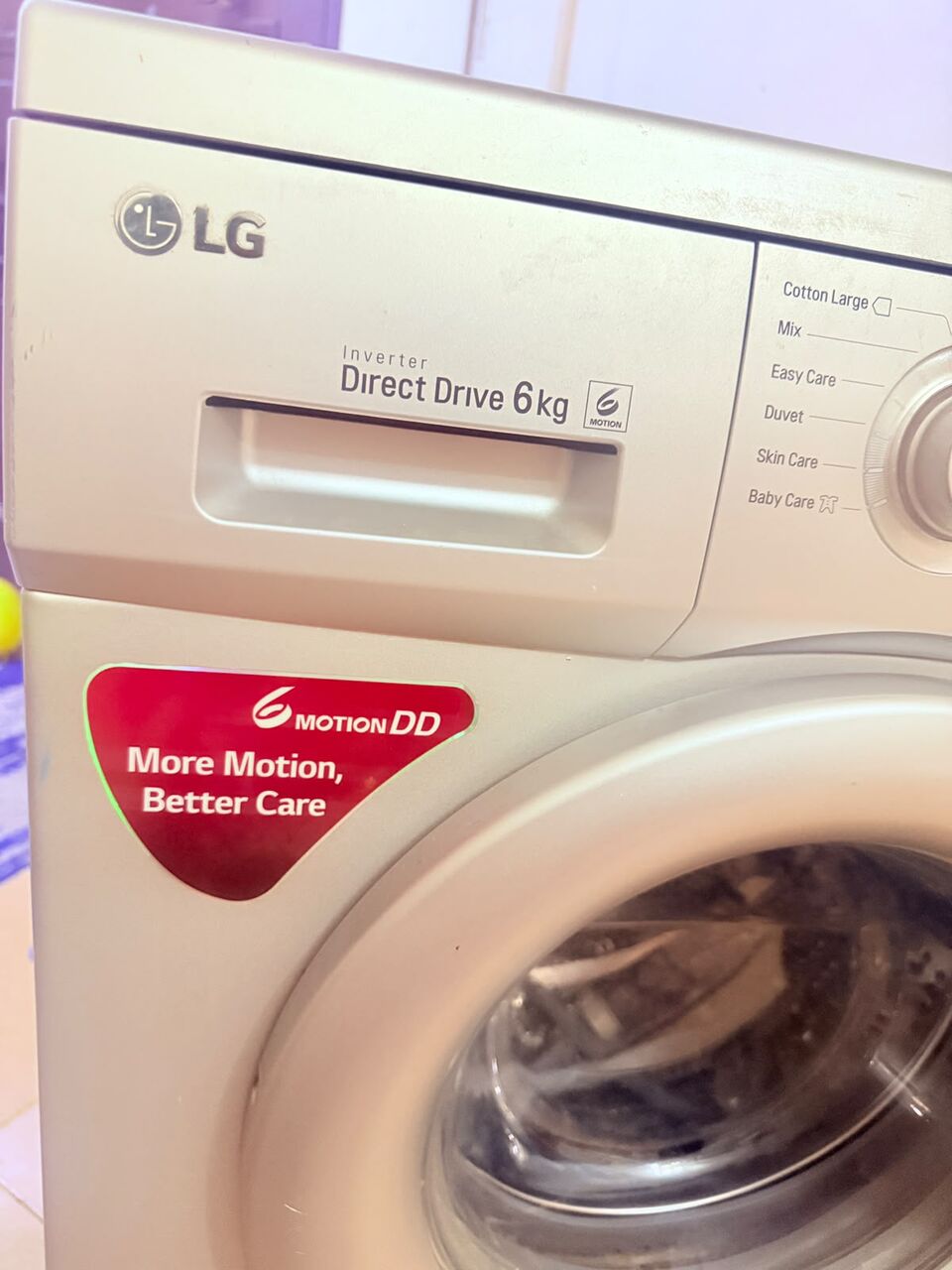 Jeddah, Appliances, SAR 650,  LG New Technology New Model 6 Kg Front Load Washing Machine