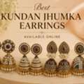 Shop Elegant Kundan Jhumka Earrings Online | BME