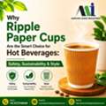 INR 1000,  Premium Insulated & Eco Friendly Ripple Paper Cups For Cafes